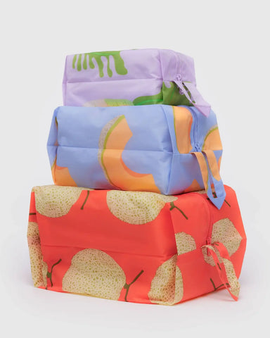 Baggu 3D Zip Set - Japanese Produce