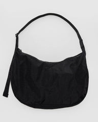 Baggu Large Crescent Bag - Black