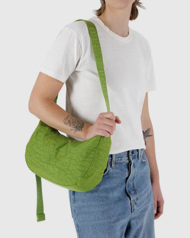 Baggu Crescent Bag - Green Juice