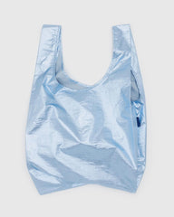 Baggu Reusable Bag - Metallic Light Blue