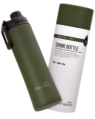 Fressko Move Drink Bottle 660ml Khaki