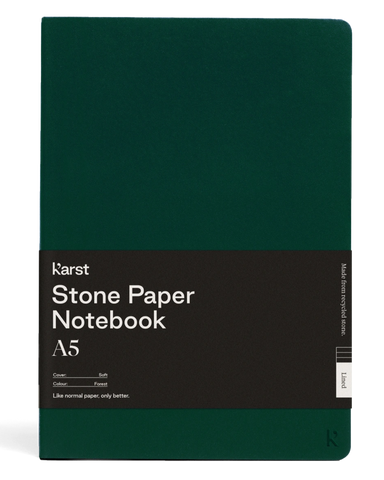 Karst - Soft Cover Notebook - Lined - Forest