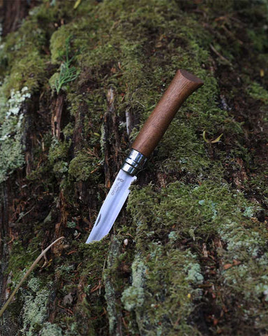 Opinel No. 8 Knife - Walnut Handle