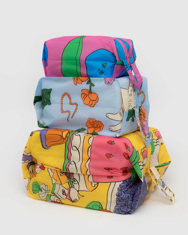 Baggu 3D Zip Set - Still Life