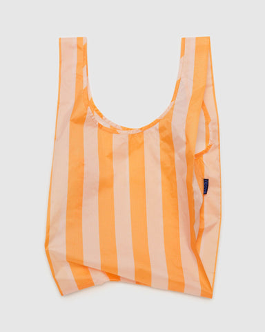 Baggu Reusable Bag - Tangerine Wide Stripe