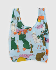 Baggu Reusable Bag -Table Cats