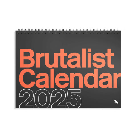 Brutalist Calendar 2025