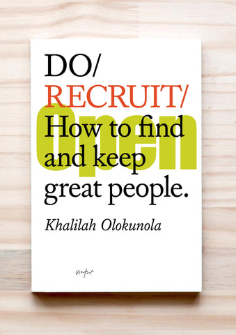 Do Recruit - Khalilah Olokunola