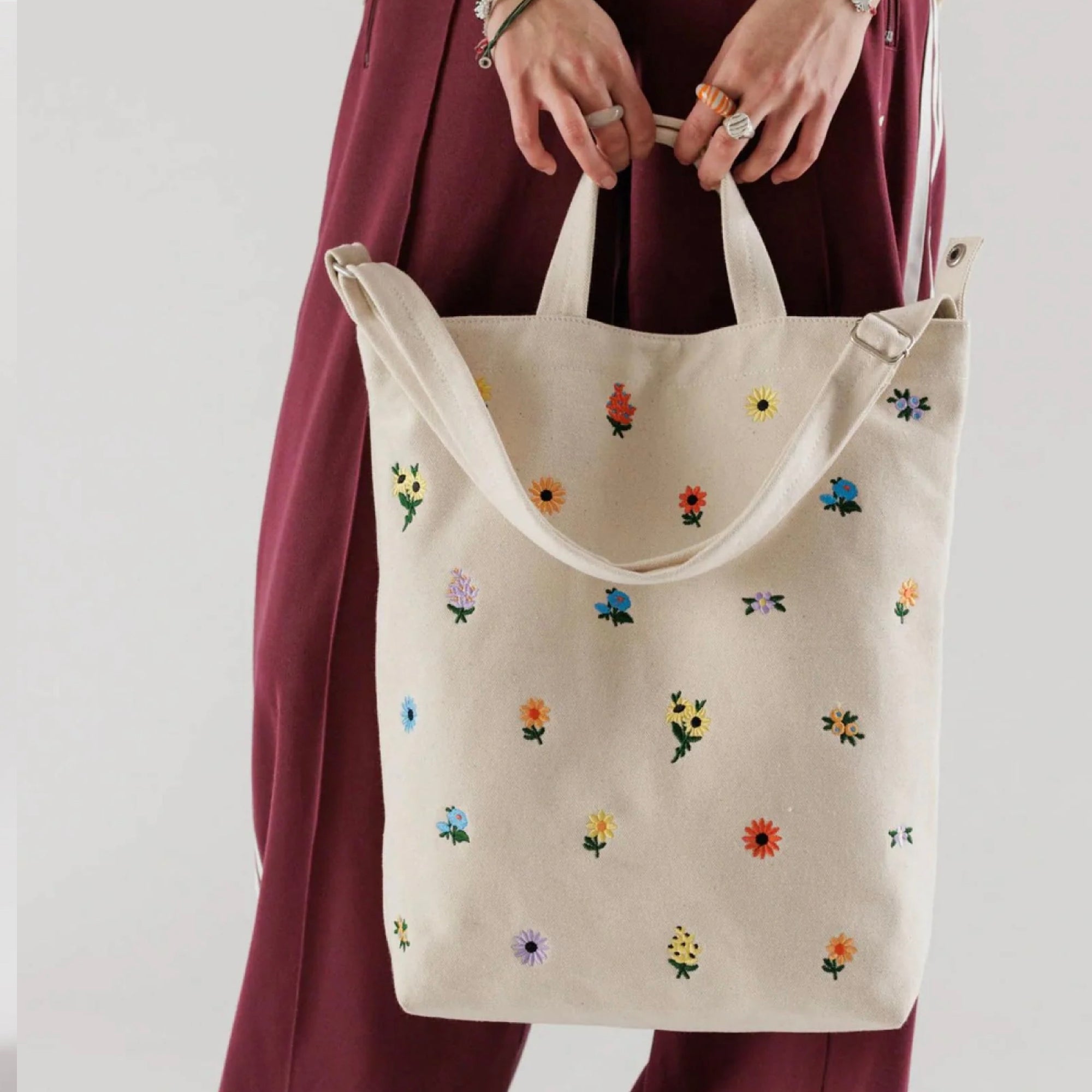 Baggu canvas zip online tote