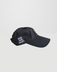 Wear Your Values Cap - Black