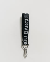 Baggu Logo Keychain - Black/White